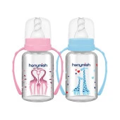 Hanymish Kulplu Cam Biberon 125 Ml - 1