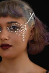 Yüztaşı Inci Taş Karışık 150 Adet 3d Nailart Saç Yüz Göz Tırnak El Aksesuar-YÜZTAŞI8 - 1