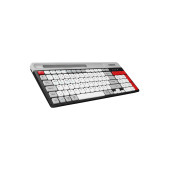 Everest Kb-88 Ruby Siyah/gri Kablosuz 2.4g + Bluetooth Bt1 Bt2 Çoklu Cihaz Bağlantılı Q Ince Klavye - 4
