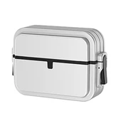 MobaxAksesuar Apple Airpods Pro 2. Nesil ile uyumlu Kılıf Kilit İnce Çizgi Dizayn Case 404 thumbnail 3