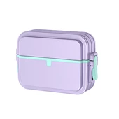 MobaxAksesuar Apple Airpods Pro 2. Nesil ile uyumlu Kılıf Kilit İnce Çizgi Dizayn Case 404 thumbnail 9