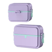 MobaxAksesuar Apple Airpods Pro 2. Nesil ile uyumlu Kılıf Kilit İnce Çizgi Dizayn Case 404 thumbnail 10