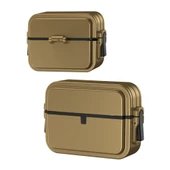 MobaxAksesuar Apple Airpods Pro 2. Nesil ile uyumlu Kılıf Kilit İnce Çizgi Dizayn Case 404 thumbnail 2