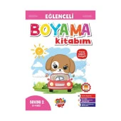 Boyama Zamanı Eğlenceli Boyama Kitabım Seviye 2 - 1
