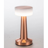 K2 Rose Gold Dokunmatik 3 Kademeli LED Masa Lambası - 1