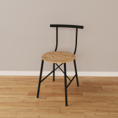 Eportatif 2 Kişilik Masa Takımı Mutfak Masa Sandalye Seti Çam 1100 - 5