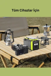 Taşınabilir Güneş Paneli Katlanabilir 30W 18V 1.66A PV Modülü Güç İstasyonu Üç Yüzlü Monokristal Güneş Pili thumbnail 5