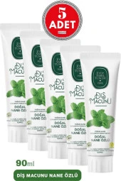 Eyüp Sabri Tuncer Diş Macunu Nane Özlü 90 ml X 5 Adet - 1