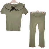 FLOWER İNCE KOMPAKT KIZ ÇOCUK TAKIM thumbnail 1