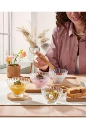 Paşabahçe 530216 Bouquet 6 Lı Cam Kase - 1