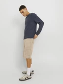 JACK JONES Erkek Uzun Kargo Şort Kapri 12253222 - 6