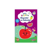 Boyama Zamanı Şirin Boyama - Meyveler ve Sebzeler - 1