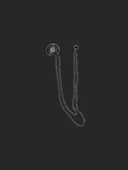 ARS MAGİC BOX CEKET AKSESUARI METAL YAKA İĞNESİ ZİNCİRİ (UNİSEX) - 7