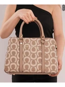 U.S. Polo Assn. Çapraz Askılı Kadın Çanta Bej Us24205 thumbnail 1