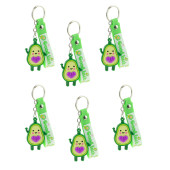 Anahtarlık Avakado Bileklikli Anahtarlık 6'lı Set - 1