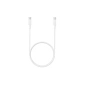 Samsung EP-DA705B şarj data kablo Samsung Type-c to Type-C EP-DA705BBEGWW uyumlu 60W Destekli Şarj Kablosu  Beyaz Renk - 1