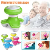 Mini Masaj Aleti USB Şarjlı Çok Fonksiyonlu Üçgen Şekilli Titreşimli - 6