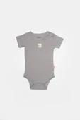 Bebek 2 Parça Kısa Kol Body, %50 Bambu - %50 Organik Pamuk, Bebek ve Yenidoğan Serisi - CSYB9017 - 5