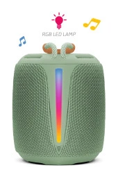 Powerway Bold Haki Yeşil Taşınabilir Ses Bombası Kablosuz Bluetooth Hoparlör Speaker Yüksek Sesli - 3