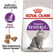 Royal Canin Sensible 33 Hassas Sindirim Sistemi Destekleyici Yetişkin Kedi Maması 4 Kg - 2