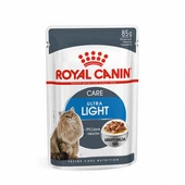 Royal Canin Light Weight Gravy Düşük Kalorili Light Kedi Konservesi 12 Adet 85 Gr thumbnail 1