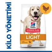 Hill's SCIENCE PLAN Adult Light Large Chicken Büyük Irk Tavuklu Light Köpek Maması 14 Kg - 1