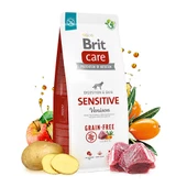 Brit Care Sensitive Digestion Skin Geyikli Tahılsız Yetişkin Köpek Maması 12 Kg thumbnail 2