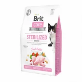 Brit Care Sensitive Hypoallergenic Tavşanlı Tahılsız Kısırlaştırılmış Kedi Maması 7 Kg - 1