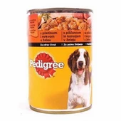 Pedigree Tavuklu ve Havuçlu Yetişkin Köpek Konservesi 400 Gr - 1
