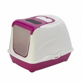 Moderna Flip Cat Kapalı Kedi Tuvaleti 50 Cm Fuşya - 1