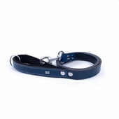 Doggie Konfor Klasik Deri Köpek Gezdirme Tasması Royalblue 3x100 Cm - 1