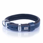 Doggie Yumuşak Firstclass Deri Köpek Boyun Tasması Royalblue 1,5x25-30 Cm thumbnail 2