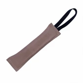 Doggie Deri Eğitim Köpek Isırma Yastığı Bej 6x30 Cm - 1