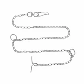 Doggie Bahçe Bağlama ve Gezdirme Zinciri Galvaniz 0,25x150 Cm - 2