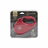 Doggie Otomatik Köpek Tasması Master Seri Medium Kırmızı - 1