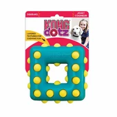 Kong Dotz Kauçuk Kare Köpek Oyuncağı 10 Cm Small - 1