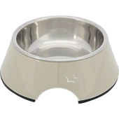 Trixie Melamin Paslanmaz Çelik Köpek Mama Su Kabı Kum Beji 0,4 Lt 17 Cm thumbnail 1