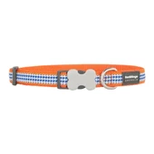 Reddingo Fang It Desenli Turuncu Köpek Boyun Tasması Large 25 Mm 41-63 Cm - 1