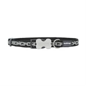 Reddingo Zincir Desenli Siyah Köpek Boyun Tasması Small 15 Mm 24 -36 Cm - 1