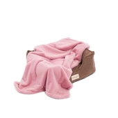Pet Comfort Lodix Mira 03 Kedi ve Köpek Battaniyesi Toz Pembe Medium 70x100 Cm thumbnail 2