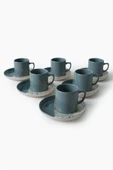 Keramika Keraart Colored Kahve Takımı 12 Parça 6 Kişilik 19781 - 3