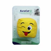 EuroCat Dil Çıkaran Smiley Küp Kedi Oyuncağı - 1