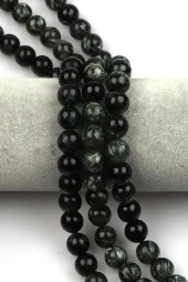 Serafinit Doğal Taş Dizi 10 mm Küre Kesim thumbnail 1