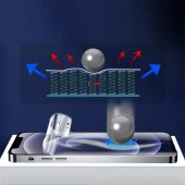 İphone 15 Pro Max ve Tüm Modellere Uyumlu 360 Derece Full Body Jelatin ve Hoparlör Toz Önleyici Kit - 8