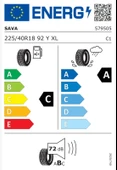 SAVA 225/40R18 92Y INTENSA UHP 2 XL FP YAZ LASTİĞİ  ALMAN ÜRETİMLİ YENİ TARİHLİ 2025 - 4