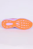 Hummel 900485-9704  Bubblegum Ortopedik Taban Fileli Suni Deri Detaylı Faylon Taban Bağcıklı Yüksek Taban Hafif Esnek Beyaz-MorGünlük Unisex Spor Ayakkabı - 4