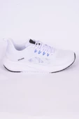 Hummel 900497-9001 Marry Filelii Ortopedik Taban Bağcıklı FaylonTaban Esenek Yüksek Taban Hafif Rahat Beyaz-Mavi Günük Erkek Spor Ayakkabı - 1