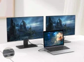 14in1 Type-C to USB 3.0-SD/TF-RJ45-HDMI-VGA Aktarıcı Dönüştürücü Çoklayıcı Aparat Çevirici Adaptör - 6