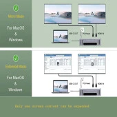 14in1 Type-C to USB 3.0-SD/TF-RJ45-HDMI-VGA Aktarıcı Dönüştürücü Çoklayıcı Aparat Çevirici Adaptör - 7
