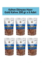 Kahve Dünyası Gold Hazır Kahve 200 gr x 6 Adet - 1